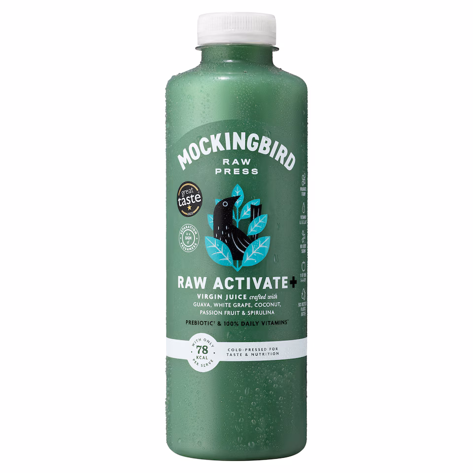 Mockingbird Raw Activate Virgin Juice 750ml