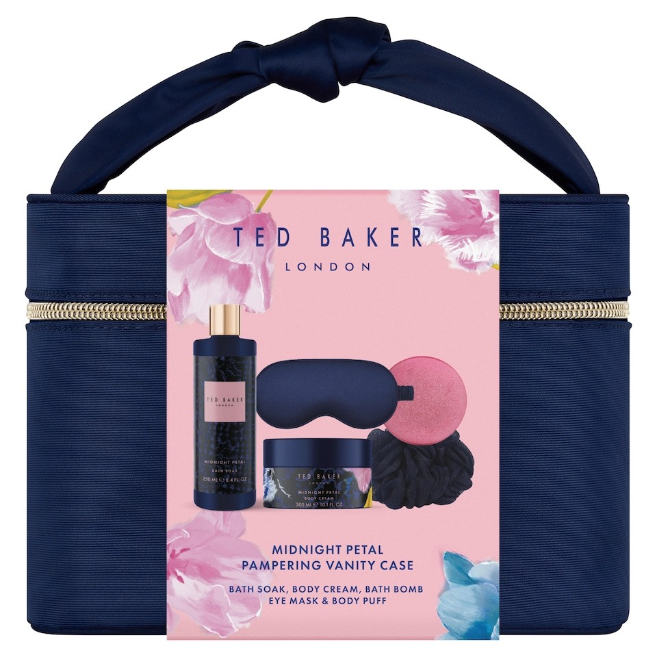 Ted Baker Fusion Midnight Petal Pampering Vanity Case