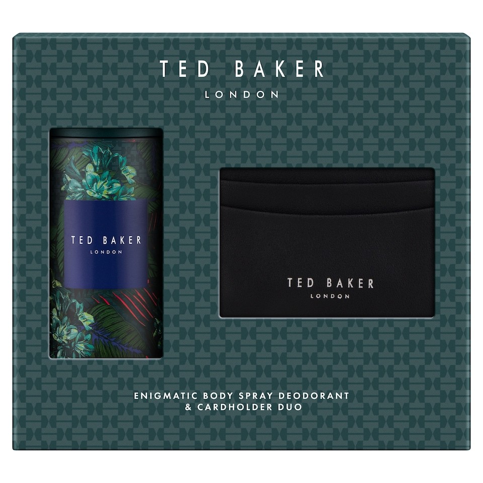 Ted Baker Fusion Enigmatic Body Spray Deodorant & Cardholder Duo Gift