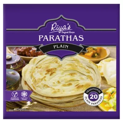 Riya's Family Pack Plain Paratha 20pk