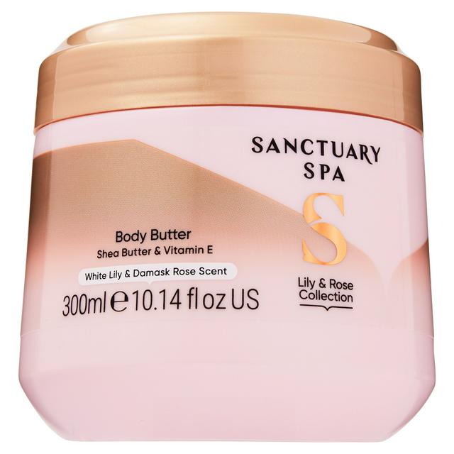 Sanctuary Spa 300ml Lily & Rose Body Butter