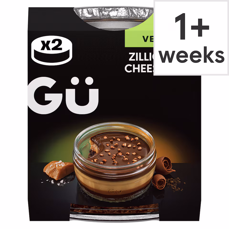 Gü Plant Zillionaire Vegan Cheesecake Dessert 2 x 91.5g