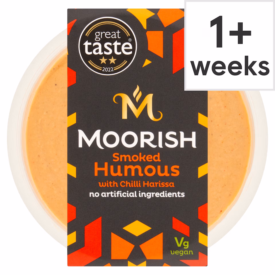 Moorish Smoked Humous with Chilli Harissa​ 150g