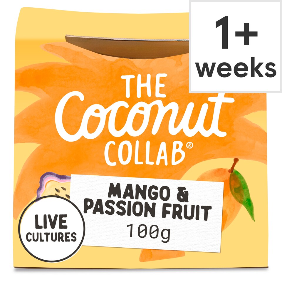 The Coconut Collab Mango & Passionfruit Coconut Yoghurt 100g