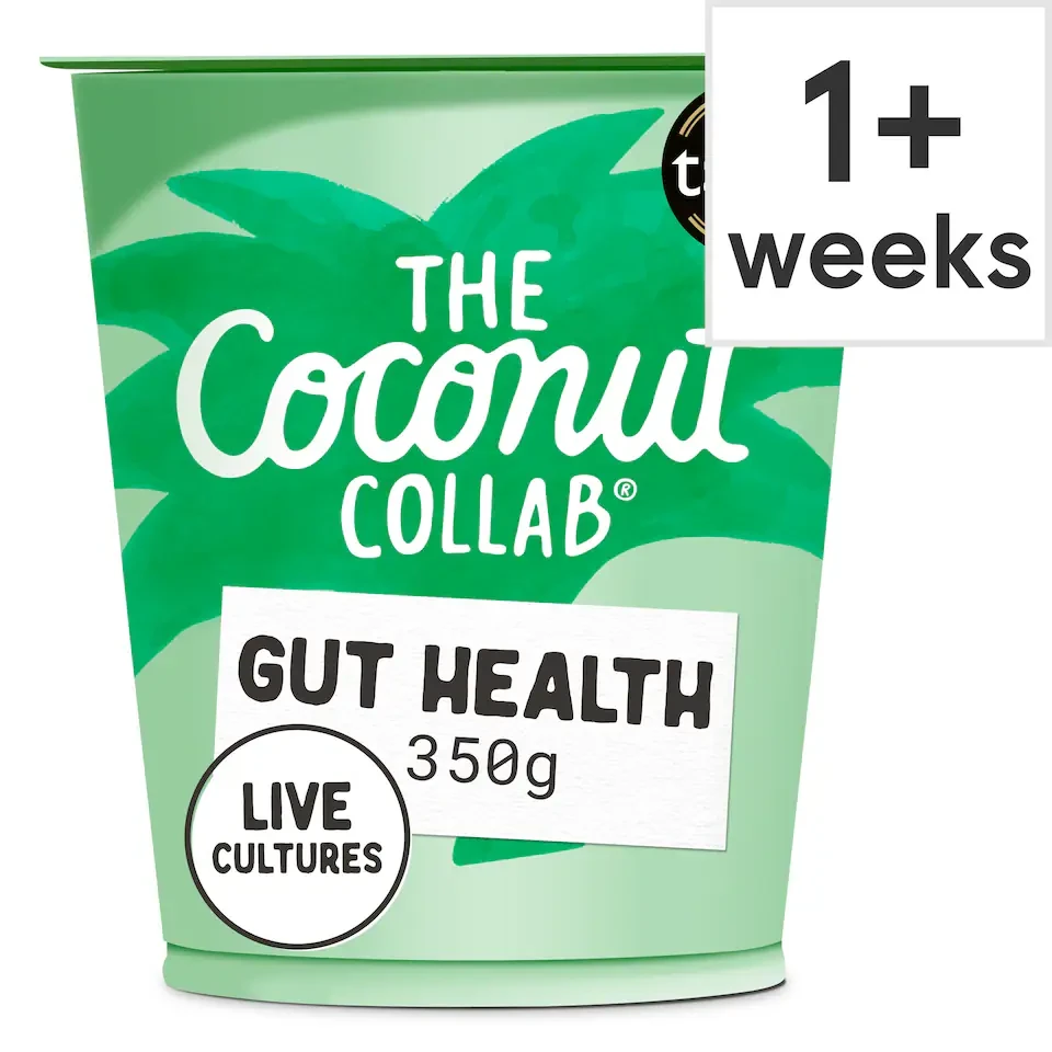 The Coconut Collab Plain Gut Health Coconut Yoghurt 350g