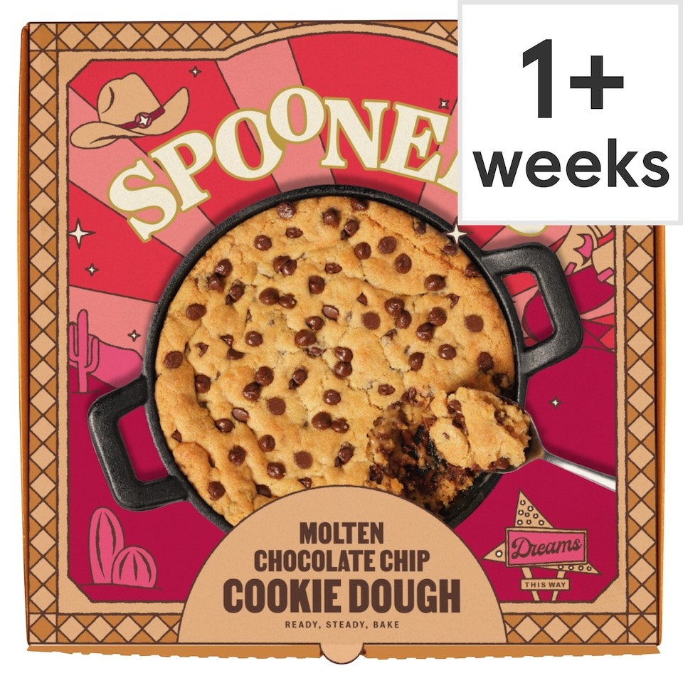 Spooners Molten Chocolate Chip Cookie Dough Dessert 250g