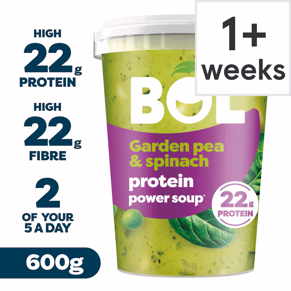 Bol Protein Power Soup - Garden Pea & Spinach 600g