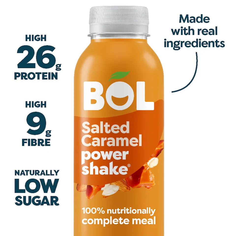 BOL Power Shake - Salted Caramel 410g