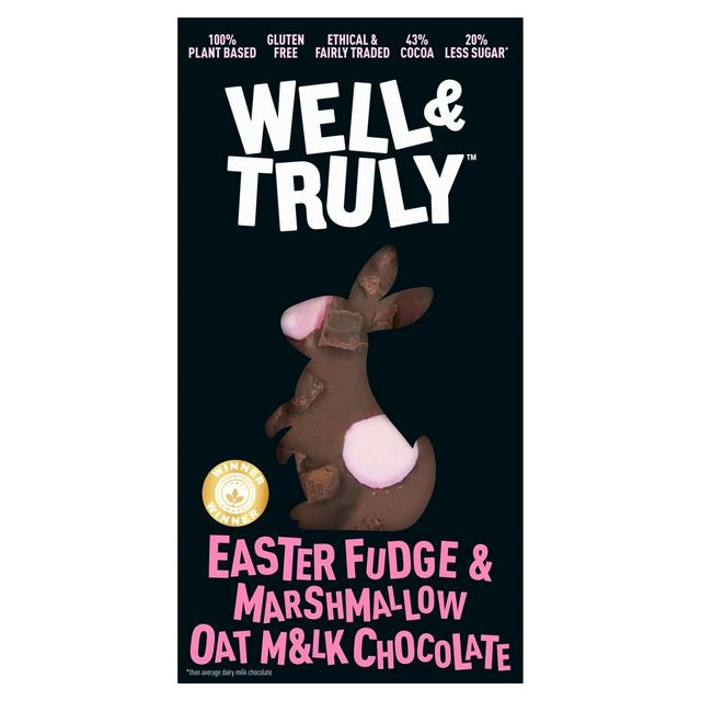 Well & Truly 90g Easter Fudge & Marshmallow Oat Milk Chocolate