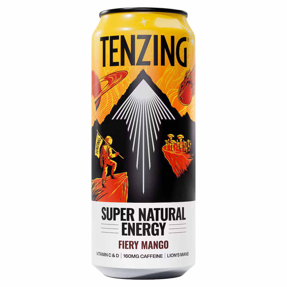 TENZING Super Natural Energy Fiery Mango 500ml