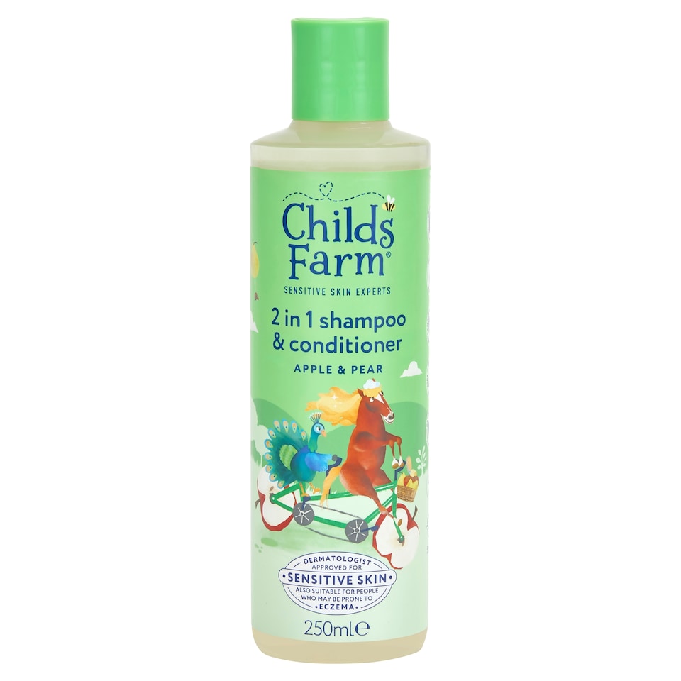 Childs Farm 2 in1 Shampoo & Conditioner Apple & Pear 250ml