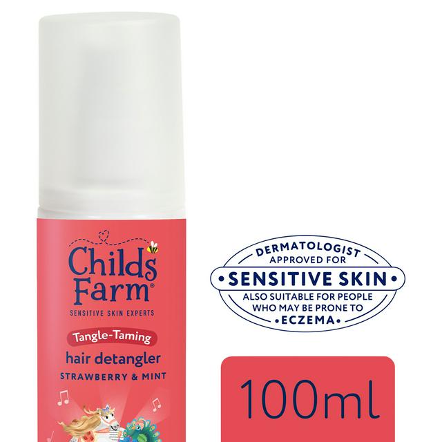 Childs Farm 100ml Tangle Taming Strawberry & Mint Hair Detangler