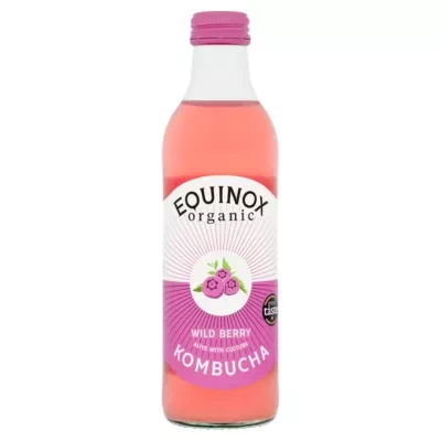 Equinox Organic Wild Berry Kombucha 275ml