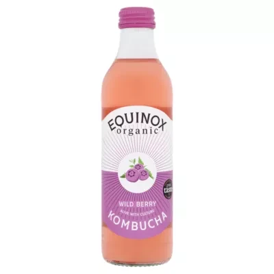 Equinox Organic Wild Berry Kombucha 275ml