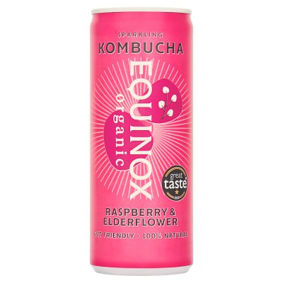 Equinox Organic Raspberry Kombucha