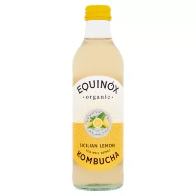Equinox Organic Sicilian Lemon Kombucha 275ml