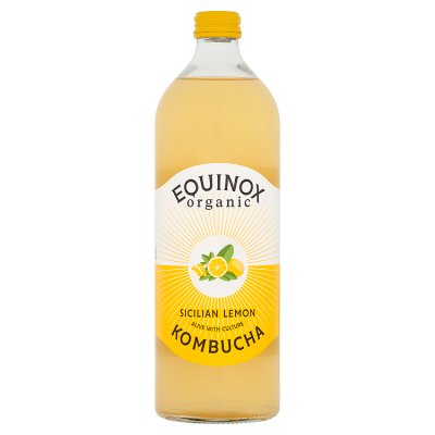 Equinox Organic Sicilian Lemon Kombucha