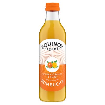 Equinox Organic Orange & Yuzu Kombucha