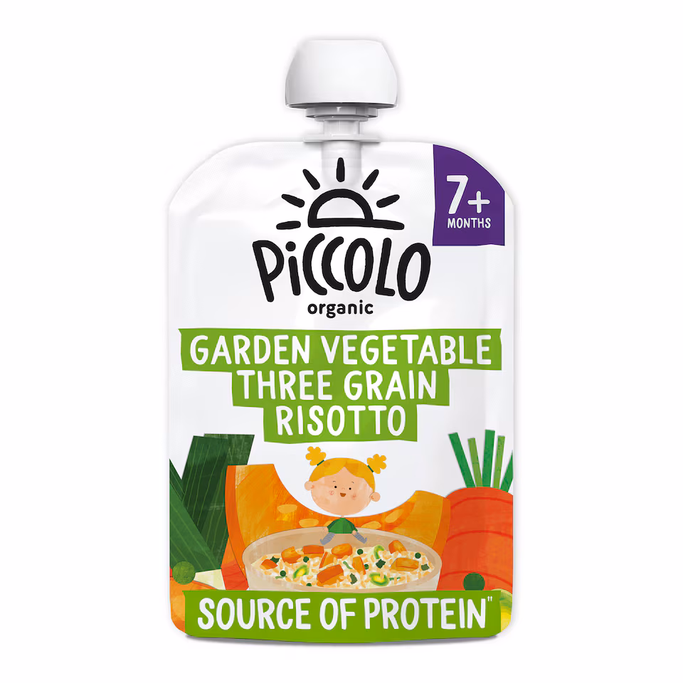 Piccolo Organic 3 Grain Risotto Meal 130G