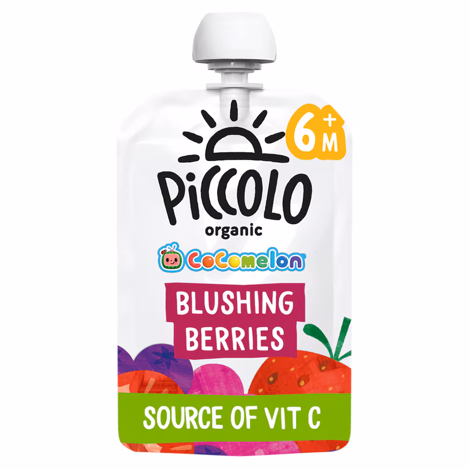 Piccolo Organic Blushing Berries 100G Fruit