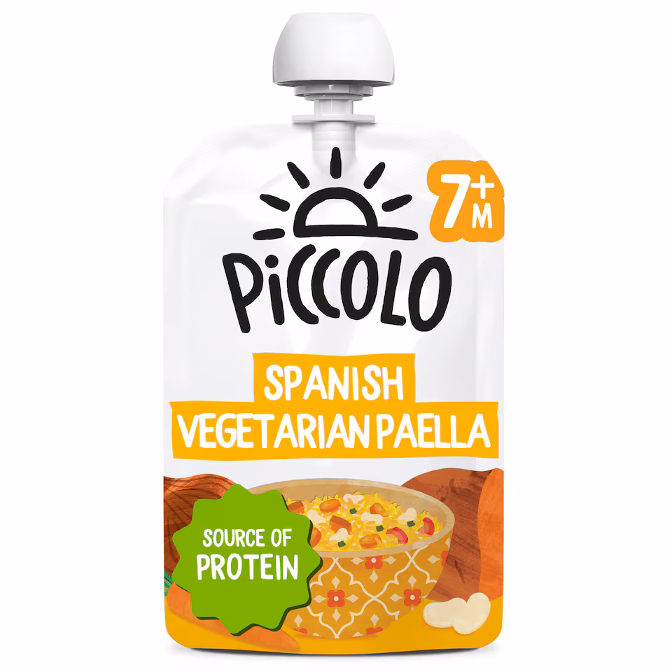 Piccolo Baby Organic Spanish Vegetarian Paella 130g