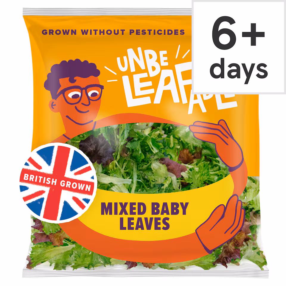 Unbeleafable Mixed Baby Leaves 80g
