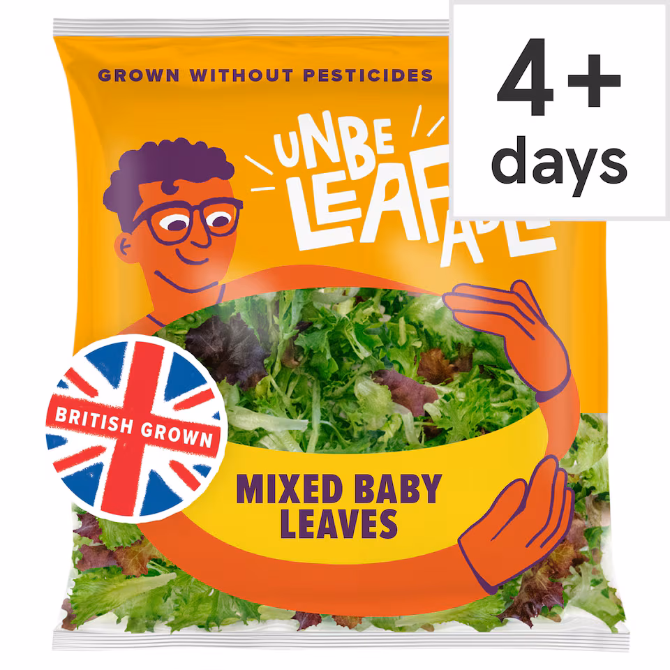 Unbeleafable Mixed Baby Leaves 80g
