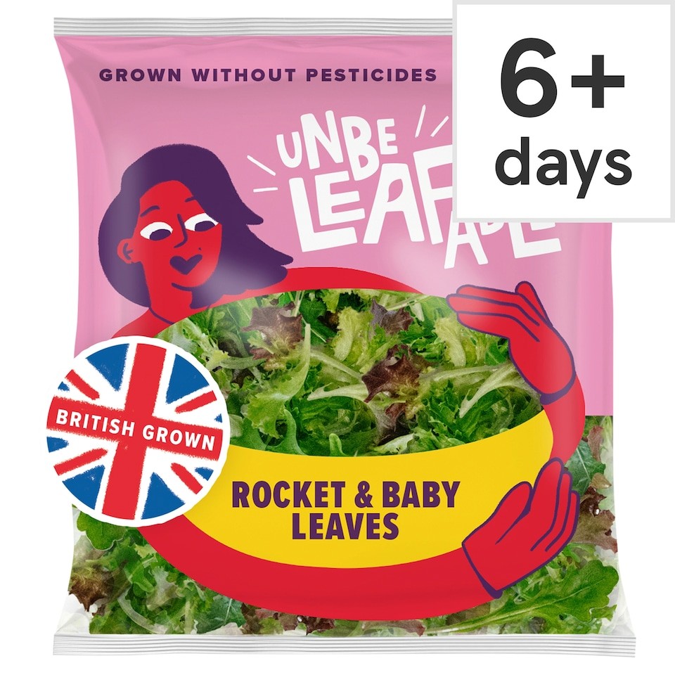 Unbeleafable Rocket & Baby Leaves 80g