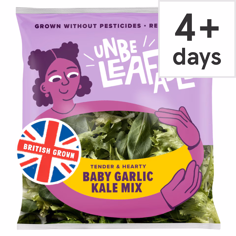 Unbeleafable Baby Garlic Kale Mix 80g