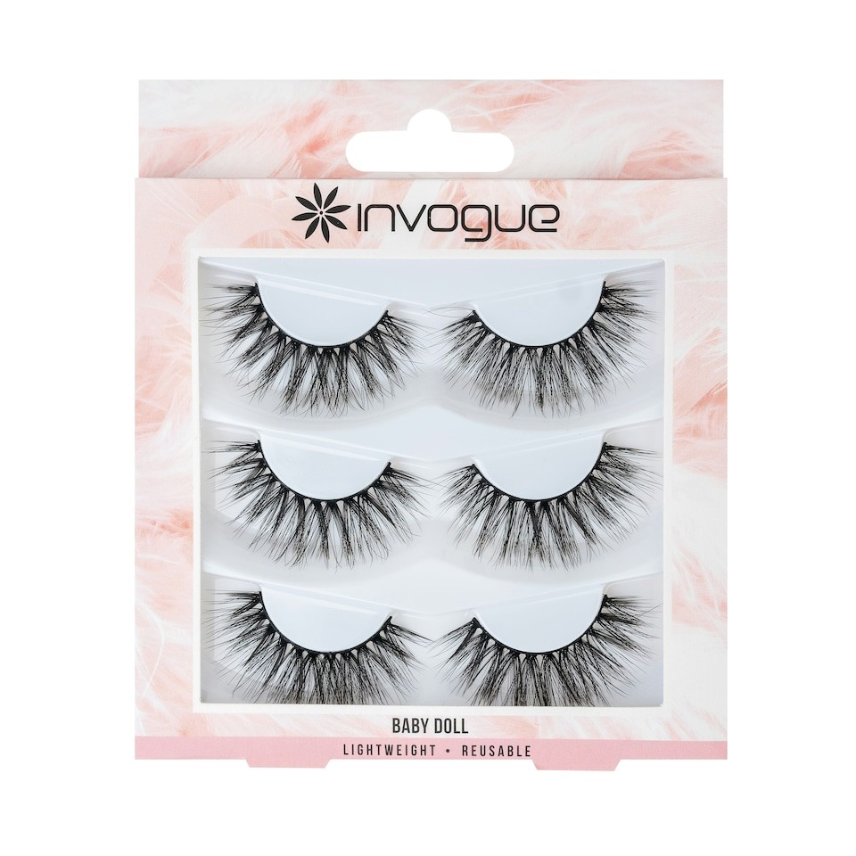 Invogue Multipack Lashes - Baby Doll