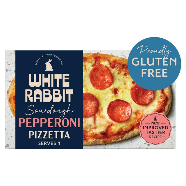 White Rabbit Gluten Free Sourdough Pepperoni Pizzetta 175g