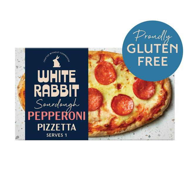White Rabbit 175g Gluten Free Sourdough Pepperoni Pizzetta