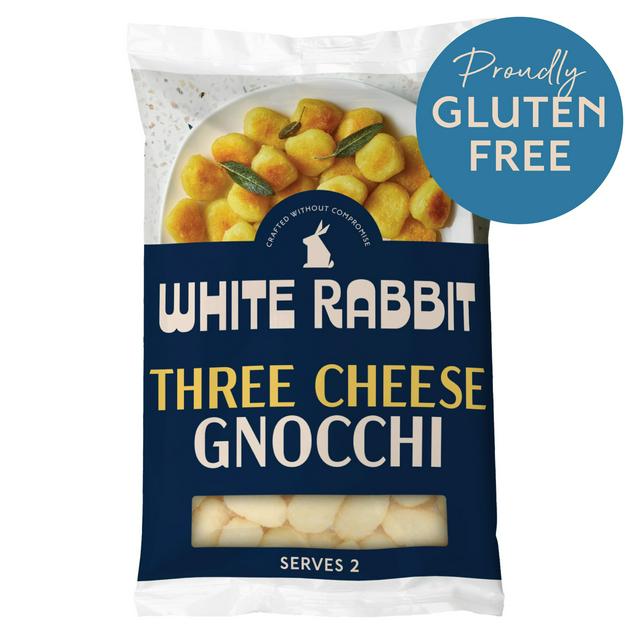 White Rabbit Gluten Free Three Cheese Filled Fresh Gnocchi 350g