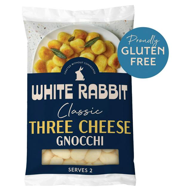 White Rabbit Gluten Free Three Cheese Filled Fresh Gnocchi 350g