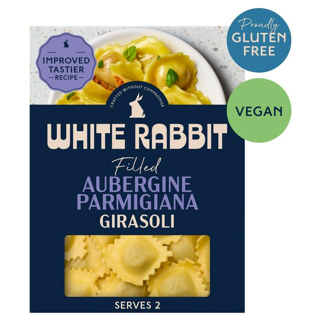 White Rabbit Gluten Free Filled Aubergine Parmigiana Girasoli Pasta 250g