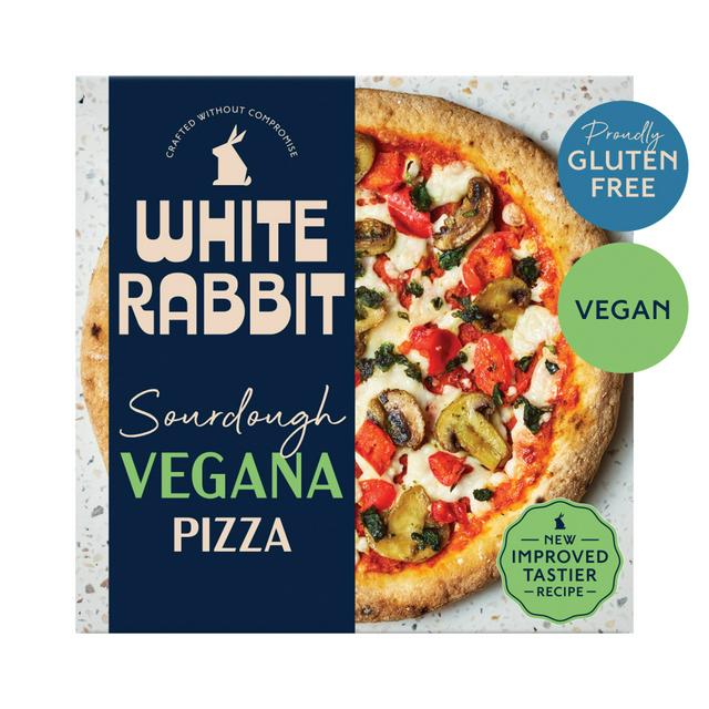 White Rabbit 440g Sourdough Vegana Pizza