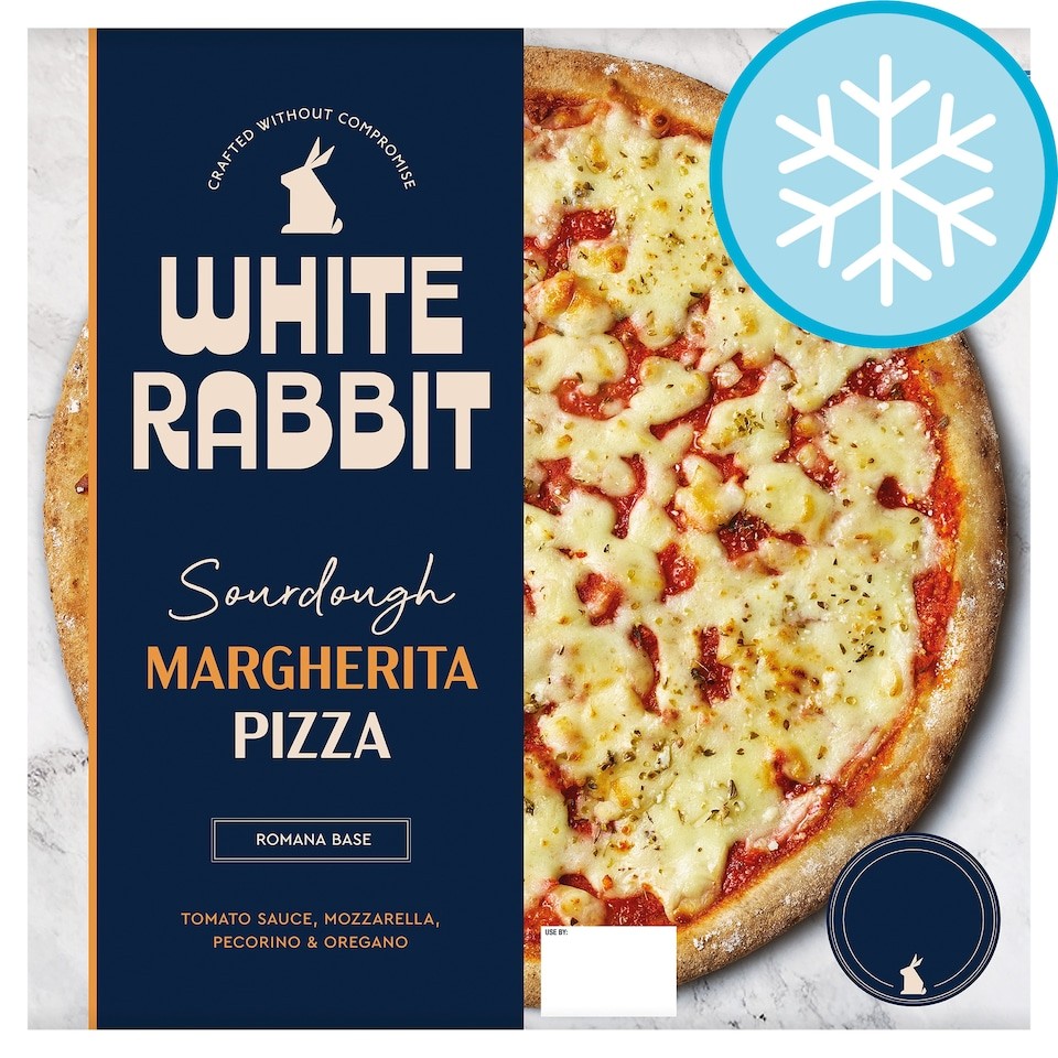 White Rabbit Margherita Gluten Free Sourdough Romana Pizza 352g