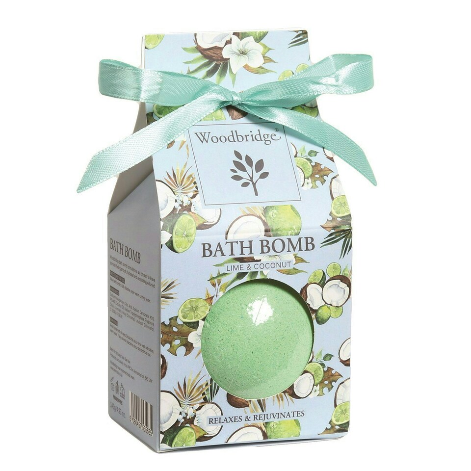 Woodbridge Bath Bomb Exotic Lime & Coconut 140g