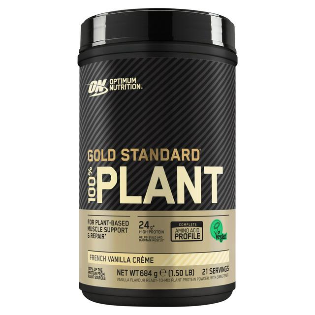 Optimum Nutrition Gold Standard 100% Plant Protein Powder French Vanilla Creme Flavour 21 servings 684g