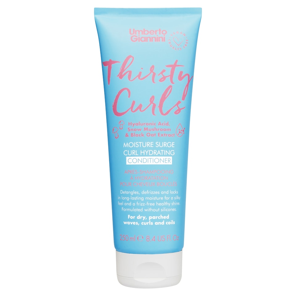 Umberto Giannini Thirsty Curls Moisture Surge Conditioner 250ml