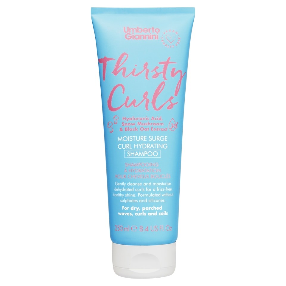 Umberto Giannini Thirsty Curls Moisture Surge Shampoo 250ml