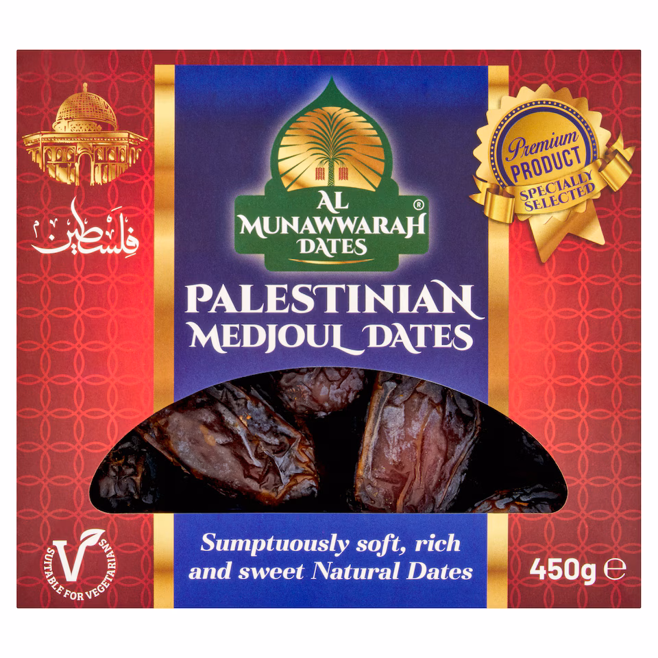 Al MUNAWWARAH PALESTIAN MEDJOOL DATES 450G