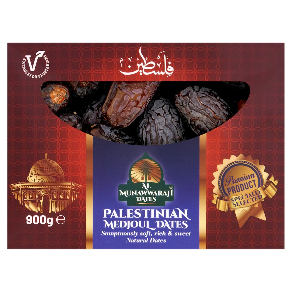 Al MUNAWWARAH PALETIAN MEDJOOL DATES 900G