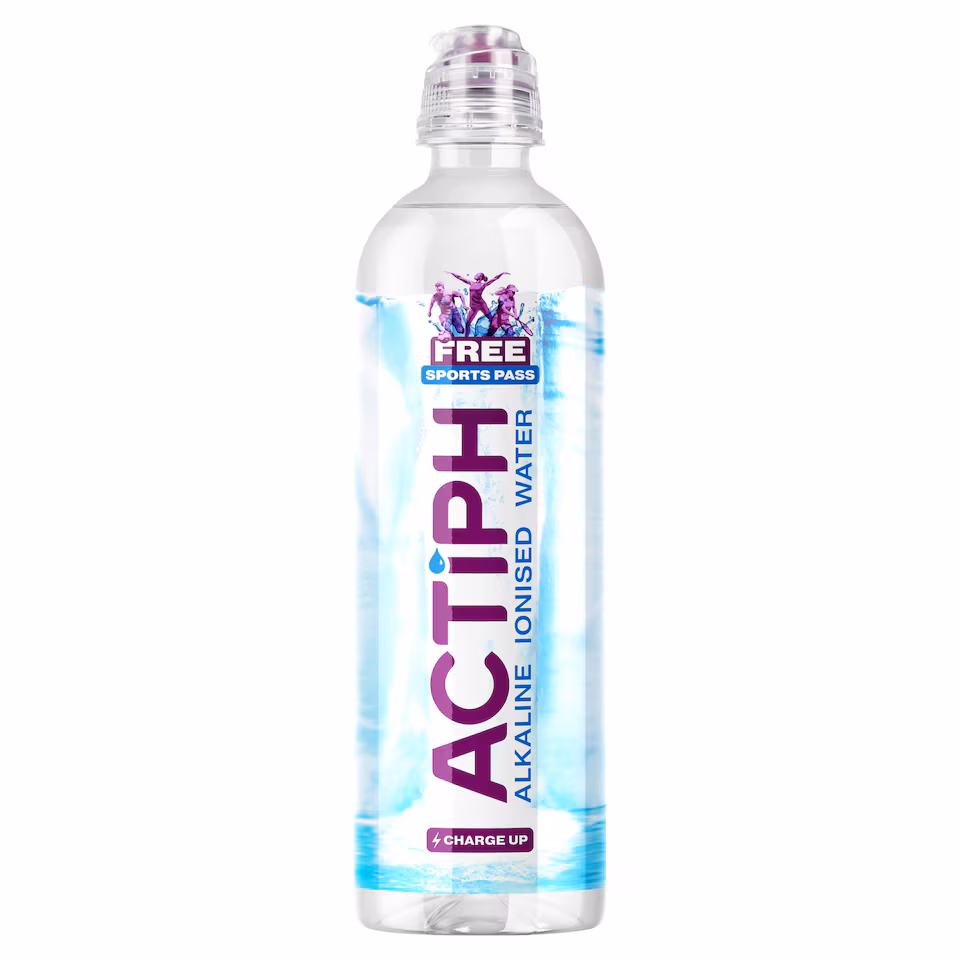 Actiph Alkaline Ionised Water 600Ml