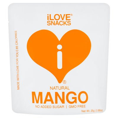 I Love Snacks Gently Dehydrated Mango