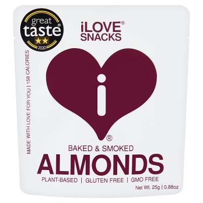 I Love Snacks Smoked Almonds