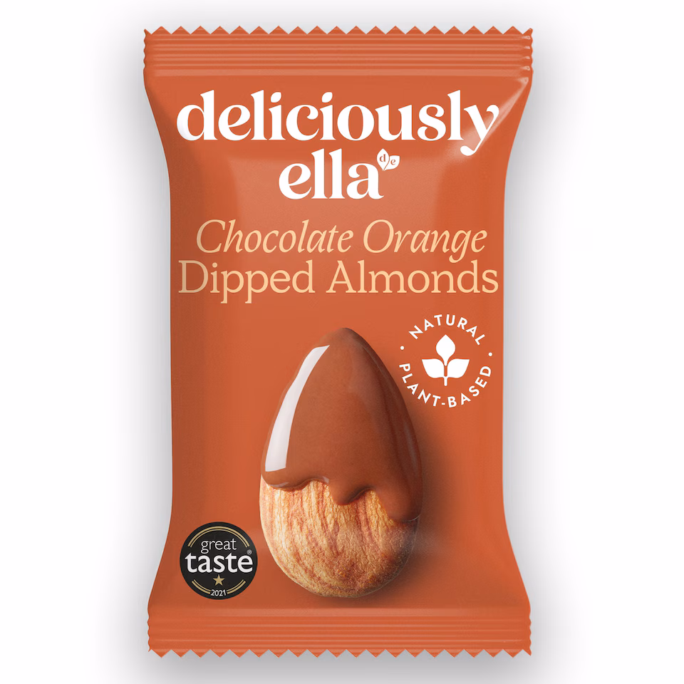 Deliciously Ella Chocolate Orange Dipped Almonds 27g