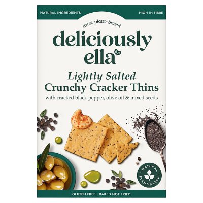 Deliciously Ella Lightly Salted Cracker Thins