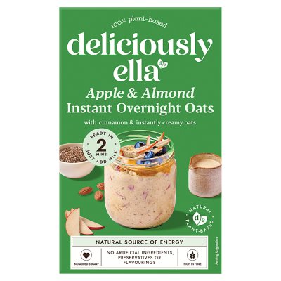 Deliciously Ella Apple & Almond Instant Overnight Oats