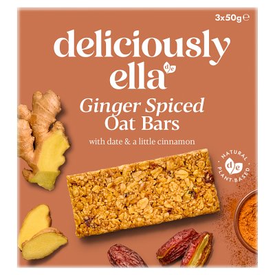 Deliciously Ella Ginger Spiced Oat Bars